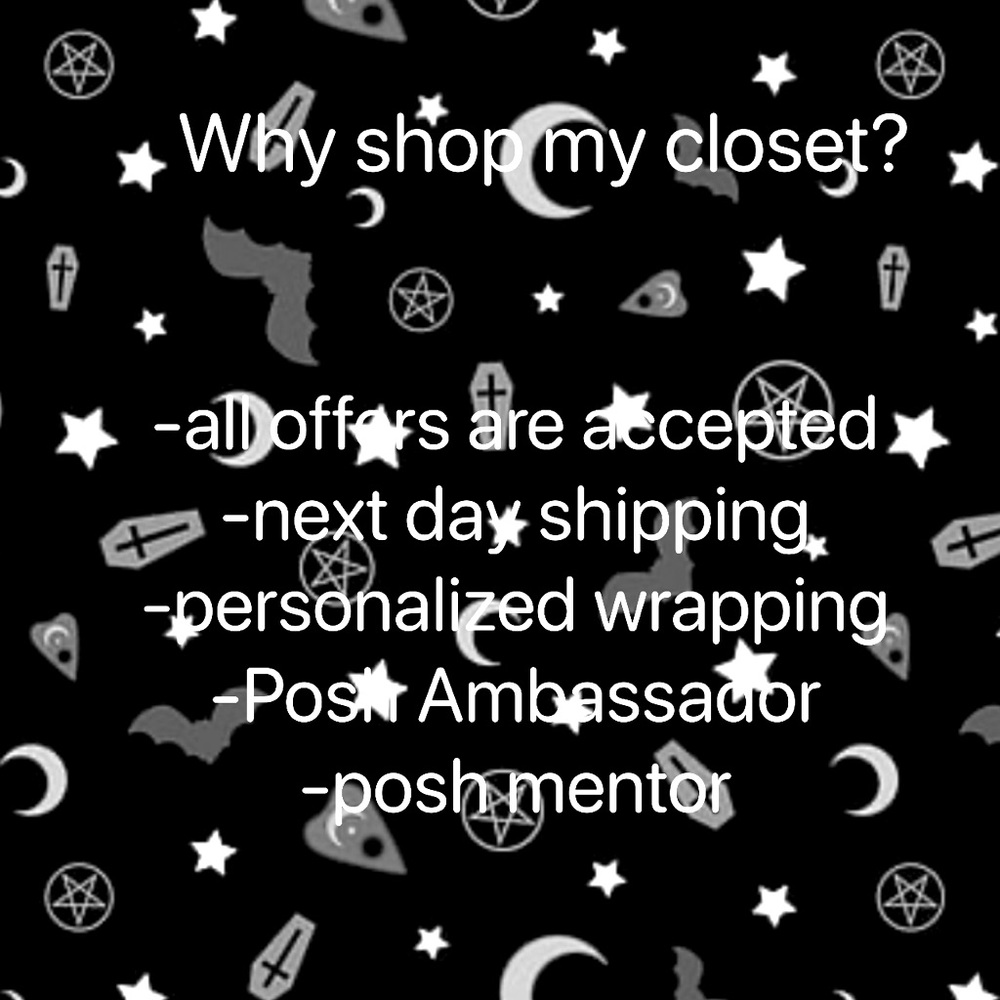 Buy with confidence! 🖤🦇👻